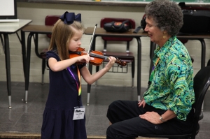 Austin Suzuki Institute violin master class