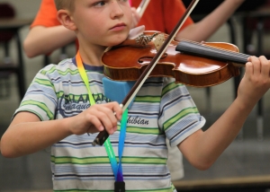 Austin Suzuki Institute Violin Student