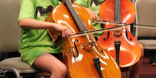Austin Suzuki Institute cello players