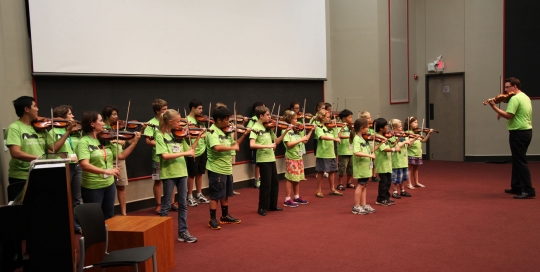 Austin Suzuki Institute Violin Group Class
