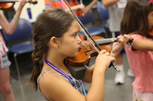 Austin Suzuki Institute Violin Player