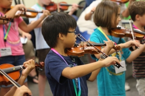 Austin Suzuki Institute Violin Player