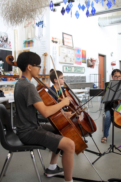Cello Class Austin Summer 2018